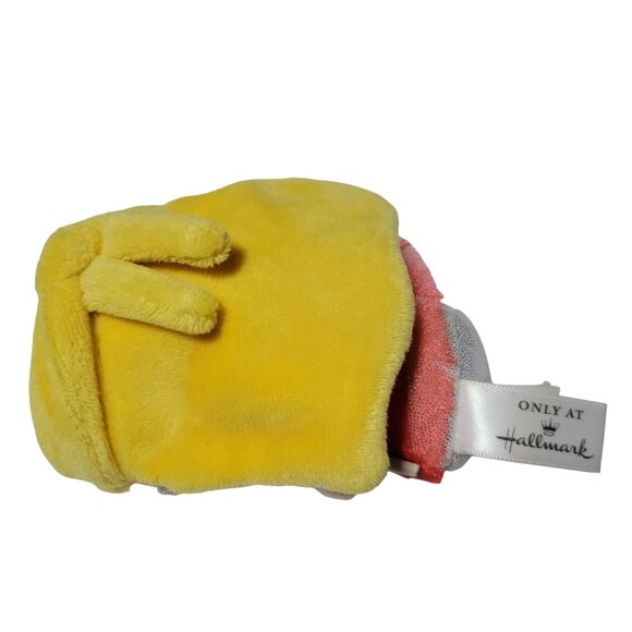 Hallmark Itty Bitty Holiday Barbie 4 inch Plush Red Dress Blonde Stuffed Animal - Picture 2 of 7